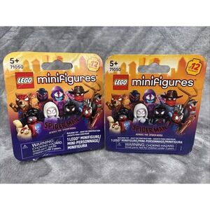 Lot of 2 LEGO‎ Minifigures Spider-Man SpiderVerse Blind Box.